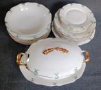 Chodau - Tafelservies (22) - Porselein - Met de hand, Antiek en Kunst