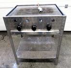 RVS Grill met 3 branders, Barbecue, 65cm propaan/butaan, Witgoed en Apparatuur, Ovens, Gebruikt