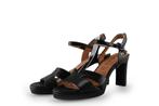 Manfield Sandalen in maat 38 Zwart, Verzenden, Zwart, Sandalen of Muiltjes, Zo goed als nieuw