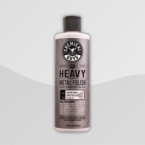 Chemical Guys Heavy Metal Polish (473ml) (Metaal en Chroom), Auto diversen, Onderhoudsmiddelen, Ophalen of Verzenden