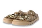 Guess Slippers in maat 38 Goud | 10% extra korting, Slippers, Verzenden, Zo goed als nieuw, Overige kleuren