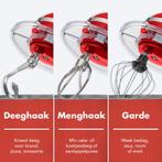 2dekans | KitchenBrothers Keukenmachine - Keukenmixer - 6L, Witgoed en Apparatuur, Keukenmixers, Ophalen of Verzenden, Zo goed als nieuw