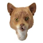 Katpoes masker (ginger/rood/bruin), Hobby en Vrije tijd, Feestartikelen, Verzenden, Nieuw