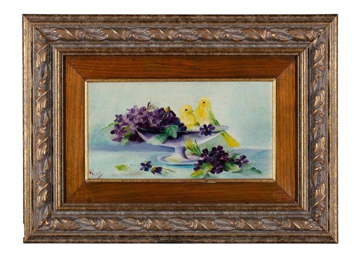 Piri Kálmán (1908 - 1983) - Coppia di nature morte con, Antiek en Kunst, Kunst | Schilderijen | Klassiek
