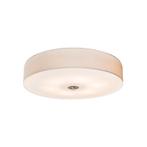 Landelijke plafondlamp wit 70 cm - Drum Jute, Nieuw, Overige materialen, Modern