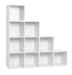 Trapplank Boekenkast –10 Kubussen voor Woonkamer en Kantoor, Verzenden, Nieuw