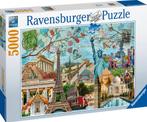 Ravensburger puzzel Big City Collage - Legpuzzel - 5000, Ophalen of Verzenden, Zo goed als nieuw
