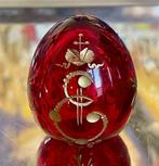 Fabergé-ei van kristal Ei - Stemma Aquila Bicipite - 6.5 cm, Antiek en Kunst