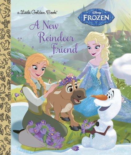 A New Reindeer Friend (Disney Frozen) (Little Golden Book),, Boeken, Overige Boeken, Gelezen, Verzenden