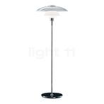 Louis Poulsen PH 4Â½-3Â½ Vloerlamp met glazen kap, chroo, Huis en Inrichting, Lampen | Vloerlampen, Verzenden, Nieuw
