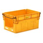 Gebruikte Stapelbare, nestbare bakken 1 korte zijde open, Ophalen of Verzenden, Gebruikt