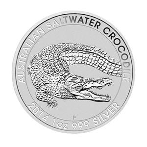 Saltwater Crocodile (Australie) 1 oz 2014, Postzegels en Munten, Munten en Bankbiljetten | Verzamelingen, Munten, Verzenden