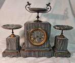 Klok en garnituur set (3) - Geïnspireerd door de antieke, Antiek en Kunst, Antiek | Klokken