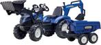 Falk New Holland Tractor Shovel Set Maxi 3+ (Merken), Kinderen en Baby's, Speelgoed | Buiten | Voertuigen en Loopfietsen, Ophalen of Verzenden