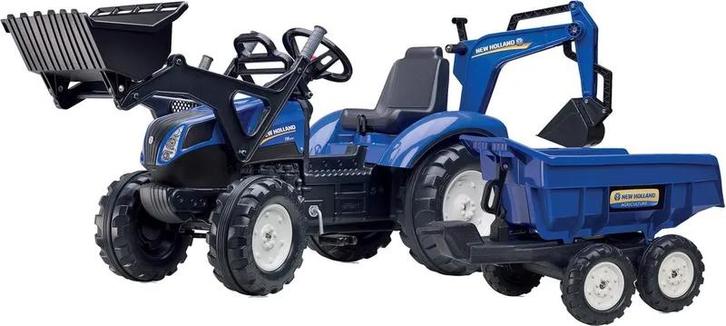 Falk New Holland Tractor Shovel Set Maxi 3+ (Merken), Kinderen en Baby's, Speelgoed | Buiten | Voertuigen en Loopfietsen, Nieuw