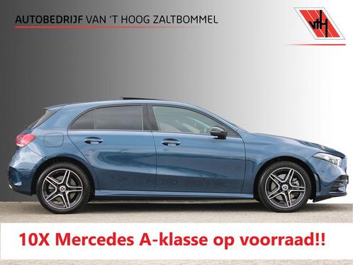 A-Klasse 250e AUT8 AMG NIGHT PANORAMADAK SFEER DISTRONIC, Auto's, Mercedes-Benz, Te koop, Zwart, Automaat, Overige carrosserieën