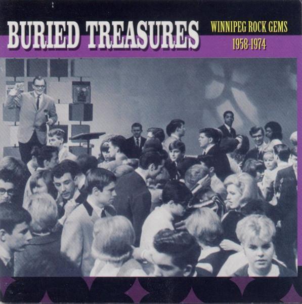 cd - Various - Buried Treasures (Winnipeg Rock Gems 1958-..., Cd's en Dvd's, Cd's | Overige Cd's, Zo goed als nieuw, Verzenden
