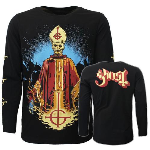Ghost Papa Emeritus IV Longsleeve T-Shirt - Officiële, Kleding | Heren, T-shirts, Verzenden