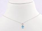 Zonder Minimumprijs - Ketting met hanger - 14 karaat Witgoud, Sieraden, Tassen en Uiterlijk, Antieke sieraden
