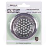 Benson RVS gootsteenzeefje - Ø 7.5 cm - Zilver - Voorkomt.., Ophalen of Verzenden, Nieuw