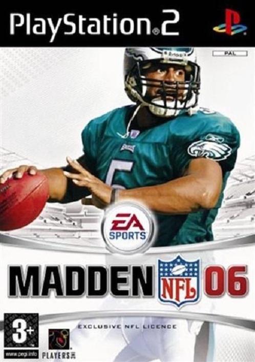 Madden NFL 06 (PS2 Games) (Playstation 2), Spelcomputers en Games, Games | Sony PlayStation 2, Zo goed als nieuw, Ophalen of Verzenden