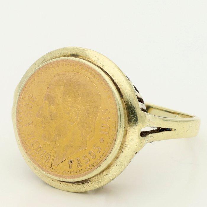 Ring - 14 karaat Geel goud, Sieraden, Tassen en Uiterlijk, Ringen