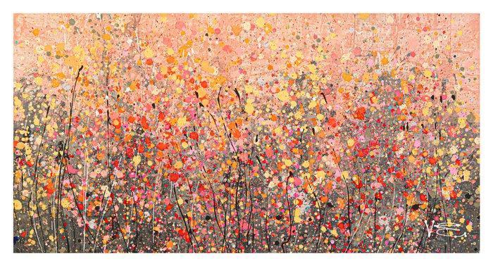 Violeta Endo - Sweetest Wildflower. XXL, Antiek en Kunst, Kunst | Schilderijen | Modern