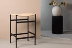 Counter Barkruk - 65 cm - Evy - Naturel - Rattan - Jörn, Verzenden, Nieuw