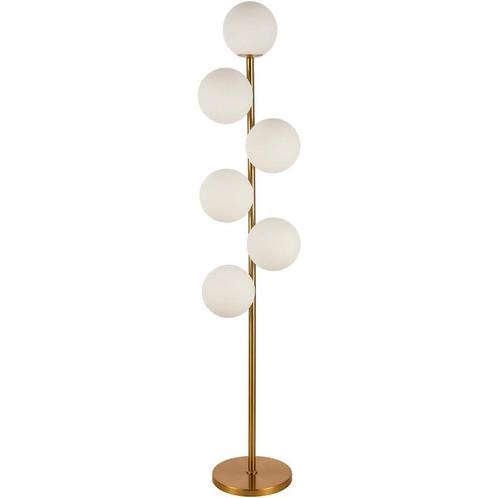 Vloerlamp Jenna White Gold, Huis en Inrichting, Lampen | Overige, Nieuw, Verzenden