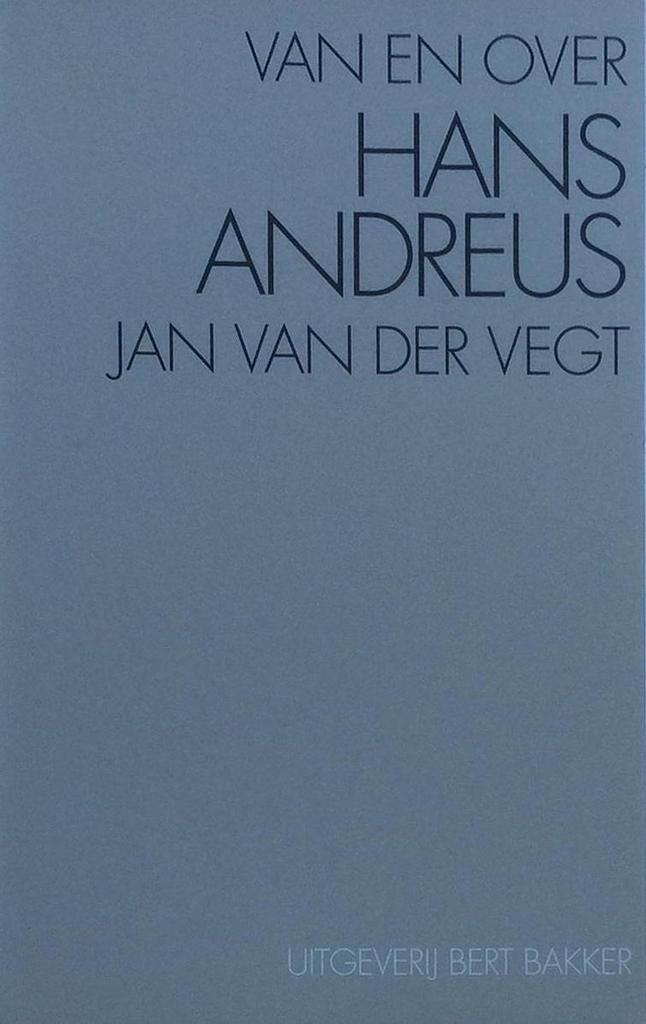 Van en over Hans andreus 9789035118287 H. Andreus, Boeken, Literatuur, Zo goed als nieuw, Verzenden
