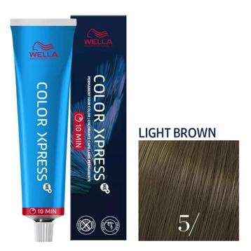 Wella  Xpress Color  Light Brown 5/  60 ml beschikbaar voor biedingen