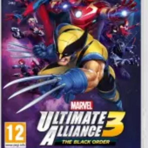 Marvel Ultimate Alliance 3 The Black Order - Switch Game, Spelcomputers en Games, Games | Nintendo Switch, Ophalen of Verzenden