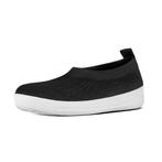 -31% FitFlop  FitFlop Uberknit slip-on ballerina  maat 36, Verzenden, Zwart, Nieuw, Ballerina's