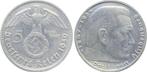 Duitsland 5 Reichsmark Hindenburg 1939 G Jahreszahl doppe..., Postzegels en Munten, Munten | Europa | Niet-Euromunten, Verzenden