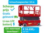 Schaarhoogwerker 10M | 450 kg draagvermogen | Lithium LFP, Verzenden