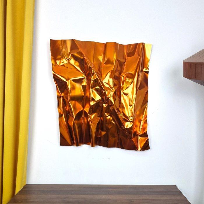 José Soler Art - Steel Silk. Orange- XL, Antiek en Kunst, Kunst | Designobjecten