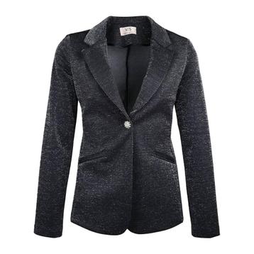 Verysimple • zwarte glitter blazer • XS (IT40) beschikbaar voor biedingen