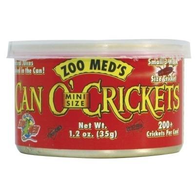 Zoo Med Krekels Mini Size 35 gr., Dieren en Toebehoren, Dierenvoeding, Ophalen of Verzenden