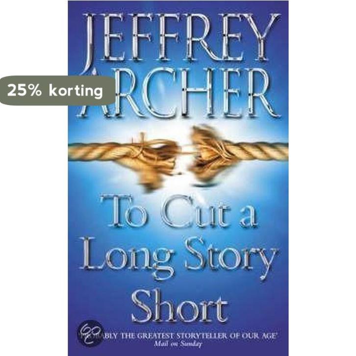 To Cut A Long Story Short 9780006514695 Jeffrey Archer, Boeken, Taal | Engels, Gelezen, Verzenden