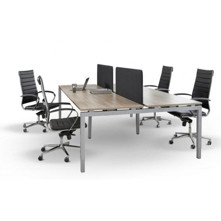 Now Duo-bureau - Full-service garantie en gratis geleverd, Huis en Inrichting, Bureaus, Bureau, Nieuw, In hoogte verstelbaar, Ophalen of Verzenden