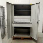 Grote zware diepe stalen gereedschapskast - 195x108x63 cm, Huis en Inrichting, Kasten | Overige, Ophalen of Verzenden, Nieuw