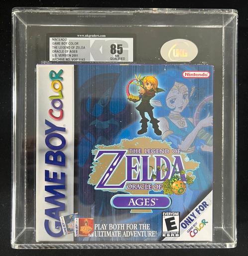 Game Boy The Legend of Zelda: Oracle of Ages (Compleet, UKG, Spelcomputers en Games, Games | Nintendo Game Boy, Zo goed als nieuw