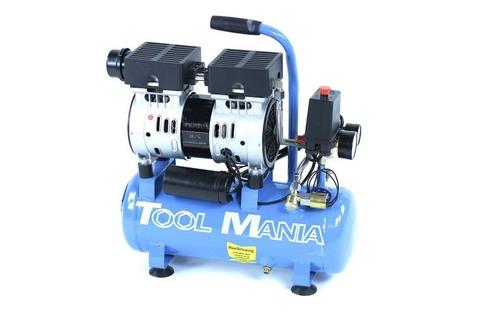 TM 9 Liter Professionele Low Noise Compressor 0.75HP 230v, Auto diversen, Autogereedschap, Nieuw, Verzenden