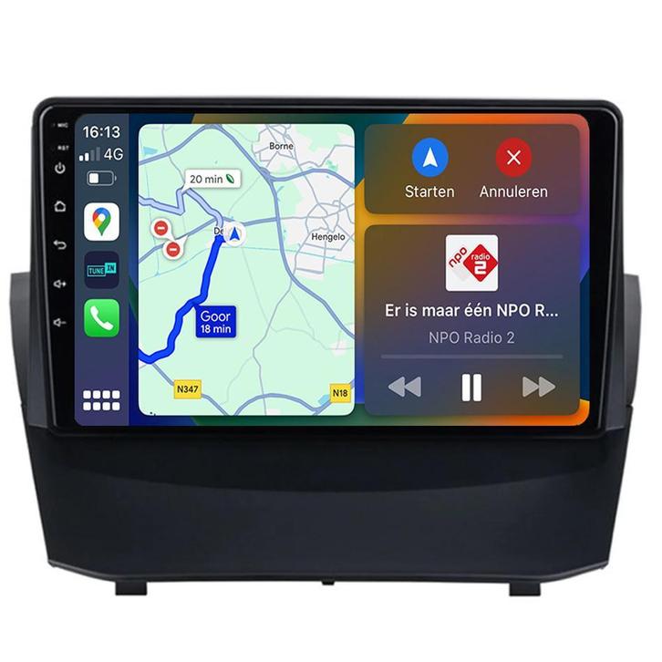 Ford Fiesta Navigatie Radio met Apple Carplay Android Auto, Auto diversen, Autoradio's, Nieuw, Ophalen of Verzenden