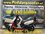 Altijd 50 stuks 2e hands scooters vanaf €750,- + Garantie!, Ophalen, Gebruikt, Peugeot