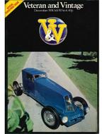 1974 VETERAN AND VINTAGE MAGAZINE 4 ENGELS, Nieuw, Author