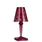 Kartell Battery LED, pruim , uitloopartikelen (Tafellampen), Tuin en Terras, Verzenden, Nieuw