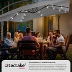 2dekans | tectake® Rechthoekige parasol - Met, Ophalen of Verzenden, Zo goed als nieuw