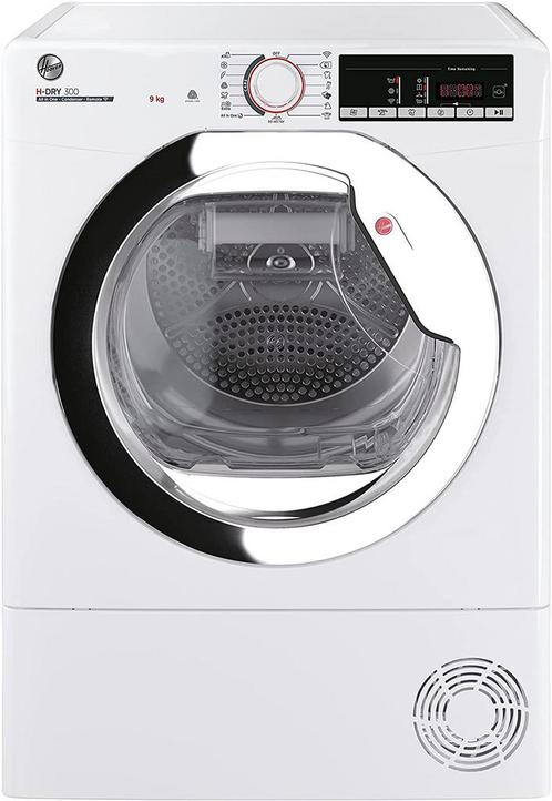 Hoover Hlec9tce Condensdroger 9kg, Witgoed en Apparatuur, Wasdrogers, Zo goed als nieuw, Voorlader, 85 tot 90 cm, Ophalen of Verzenden