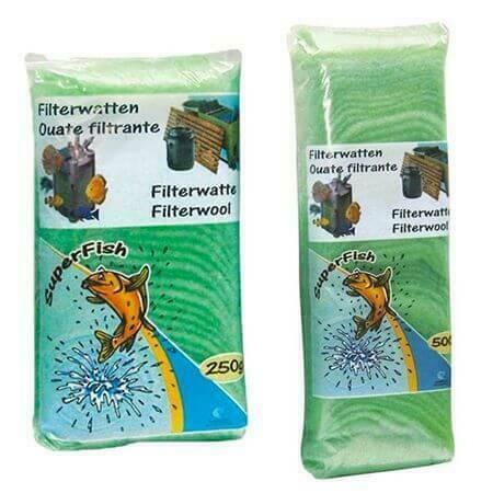 SuperFish Filterwatten grof groen 100gr., Dieren en Toebehoren, Vissen | Aquaria en Toebehoren, Ophalen of Verzenden